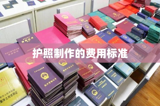 土城护照制作的费用标准